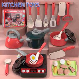 Kitchens Play Food Guojia ldren's Simulated Kitchenware Cooking Pressure Pot Kitchen Set Toys Christmas Halloween Thanksgiving Birthdayvaiduryb