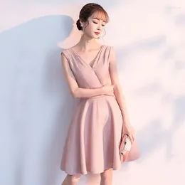 Party Dresses DongCMY 2024 For Special Events Can Usually Wear Temperament Banquet Birthday Evening Dress Pink Graduation