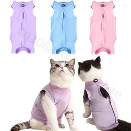 Cat Costumes Puppy Sterilisation Suit Pet For Small Dog Cats Weaning Vest Breathable Kitten Clothes Jumpsuit