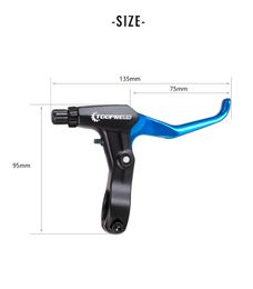 Bicycle Ultra-light Aluminium alloy Brake lever for Mountain Road bike small wheel folding bike Children bike Brake Handle