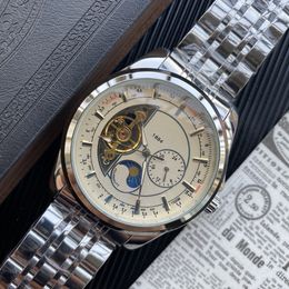 BREEXXXXXX 1884 New Designer Automatic Mechanical Movement Watches Mens High Quality Luxury Men Watch Chronograph Montre Clocks Wristwatches