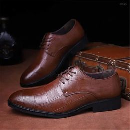 Dress Shoes Platforme Number 45 Elegant Luxury Men's Boots Sport Men Dressing Sneakers Practise Entertainment Tenis