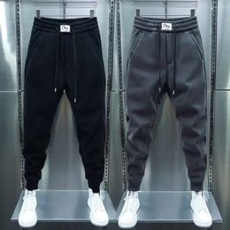 Men's Pants Spring Autumn Baggy Sweatpants Colorfull Drawstring Fitness Trainning Thick Warm Jogger Casual Harajuku Trousers
