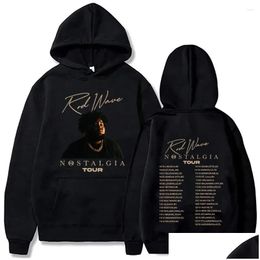 Men'S Hoodies Sweatshirts Mens Rod Wave Nostal Hip Hop Music Hoodie Man Woman Harajuku Plover Tops Sweatshirt Fans Gift Drop Deliv Dhj4F