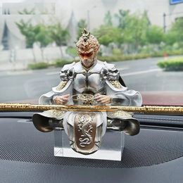 Car Decoration Doufo Creative Gift Qitian Dasheng Monkey King Ornaments Interior Crafts 240124