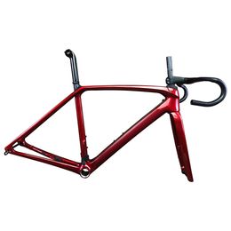 NEW SLR Full Carbon Road Bike Frame Disc Brake Bicycle Frameset Handlebar Frame T47 Thread XDB DPD Available