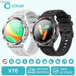 Smart Watches COLMI V70 Smartwatch for Men Ultra-big HD AMOLED Screen Bluetooth Call Watch Health and Fitness Tracking Smartwatch YQ240125