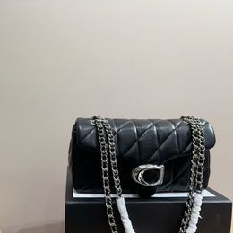 Womens Taby Designer Bag Chain Messenger Bags Leather Handbag Mirror Quality Baguette Shoulder Bags Fashion Crossbody Bags Wallet