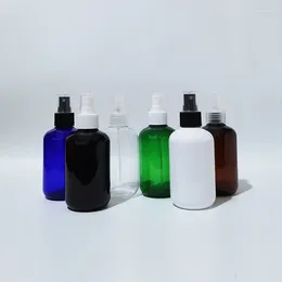 Storage Bottles 30pcs 200ML Empty Round Plastic With Spray Pump 200cc Perfume Cosmetic PET Travel Skincare Package