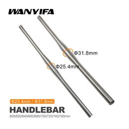 Wanyifa Bike Bicycle MTB Flat Handlebar 254318mm600620640660680700720740760mm Cycling Parts 240118