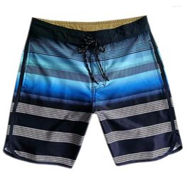 Men's Shorts Stretchy And Quick Dry Swimming Trunks Surfing For Men: Summer Beach Wear Waterproof Boardshorts 086B