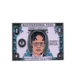 The Office One Schrute Buck Enamel Pin Employee039s Ultimate Motivational Tool Gift4634659