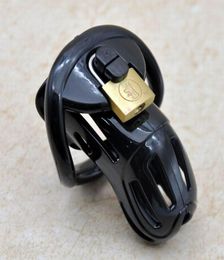 Free shipping,Cock Cage Penis Rings Virginity Lock Male Device with 4 Sizes Of Cock Rings Embedded Modular Design Padlock Sex Toy2637239