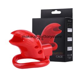 Massage Plastic Male Cock Cages Sexy For Men Breathable Penis Ring Belt Lock With Cage Device Strap-on Sex Toy For Men9590487