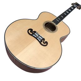 43 inch J200 Mould solid wood profile acoustic wood guitar