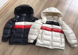 Designer Boys Girls Down Jackets French Brand Kids Parka Embroidered Badge Warm Parkas6145464