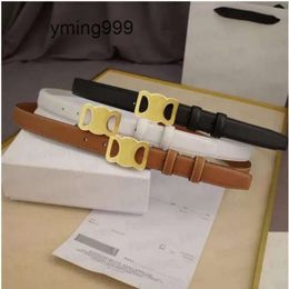 Men cel 25CM ne celi Belts celins celnes 3 ceine Designer Womens belt Genuine Fashion Smooth for Buckle Belt Width Retro Design Cowhide Thin Waist Colour Optional MLLU