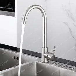 Bathroom Sink Faucets Stainless Steel Kitchen Faucet Anti-Splash Head Household Pull Universal And Cold Washing Basin Ceramic Valve Core