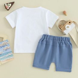 Clothing Sets Ledy Champswiin Toddler Baby Boy One Two Three Years Birthday Outfit Short Sleeve Summer Clothes Set