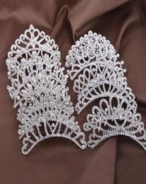 Kristall Tiara Krone Stirnband Kopfschmuck Strass Haarschmuck für Kinder Mädchen Geburtstag Hochzeit Festzug Abschlussball Party Kronen Splitter5712097