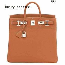 40cm Mens Handbags Tote Bag Large Capacity Customised Limited Edition 40 Gold Togo Brown Ultra Rare z Seal 2024 Have Logo Ooem