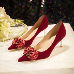 Dress Shoes Bridal Gold Heels Slip On 2024 Round Toe Basketball Platform Pumps Sandals Ladies Bride Lace-Up Fine Casual Velve