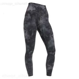 Lu Align Lu Woman Yoga Gym Long Pants Naked Training Full Length Pant Solid Colour Yogas Jogging Sweatpants Tight Fitness Trousers Exercise L 59