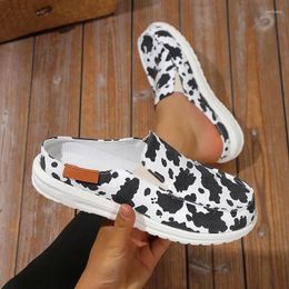 Slippers Mules Shoes Print Random Women Flats Summer Sandals 2024 Fashion Casual Flip Flops Walking Slides Zapatos Femme