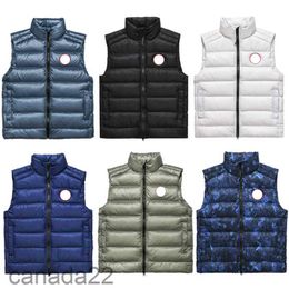 6 Colours Designer Clothes Top Quality Canada Mens Gilet White Duck Down Jacket Casual Body Warmer Womens Vest Ladys Vests Highend Warmers Winter Coat Xs-xxl YDUA YDUA
