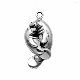 Pendant Necklaces Vintage Styles Antique Silver Plated Mother Child Calf Animal Friendship BFF Charm DIY