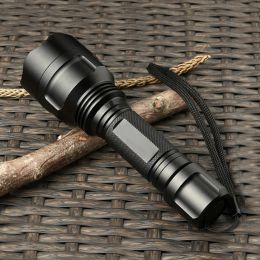 Bright Lighting LED Flashlight XM L T6 L2 Q5 Rechargeable Tactical Flashlight Torch Lamp 5Mode Hunting Light Waterproof ZZ