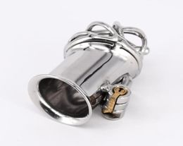 Arrival Pa Lock Devices Cage Stainless Steel Sex Toys For Men Glans Puncture Genital Piercing8446297