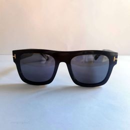 Designer Sunglasses Tom-Fords Tomford NewGlasses Tf711 Box Glasses Plate Polarized Men's Polarized Movie