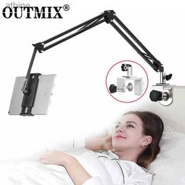 Tablet PC Stands Adjustable Arm Stand Bed Table Mount Holder 360 Rotation Tablets Cell Phone Bracket for iPhone iPad Air Mini Pro 4-13inch YQ240125