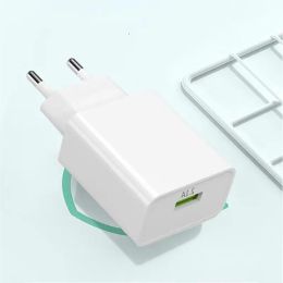 USB Charger 5V 2.1A AC Home Travel Wall Charger Adapter US EU Plug for iPhone 15 14 Samsung Galaxy S24 S9 HTC Xiami LG Tablet Phone