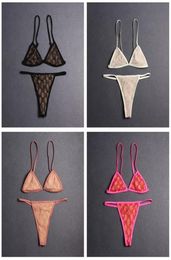 Womens Thong Underwear Swimwear Lace Letter Lingerie Briefs For Women Brand Ladies Bikini Much Colors3240820