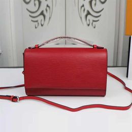 Plain Designer women handbags High quality leather bags water ripple Shoulder Bag small patent hand Crossbody bag279d