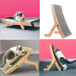 Scratchers Wooden Cat Scratcher Scraper Detachable Cat Scratcher Board Cat Scraper Scratching Post for Cats Grinding Claw Climbing Toys Pet