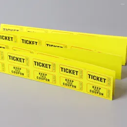 Party Supplies Machine Paper Ticket Election Red Tickets Raffle For Events Entertainment Labels