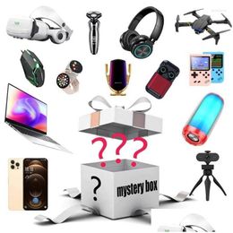 Gift Wrap Lucky Mystery Boxes High Quality Random Different Electronic Products More Most Home Item Anything Possiblegift Drop Deliv Dhq8J