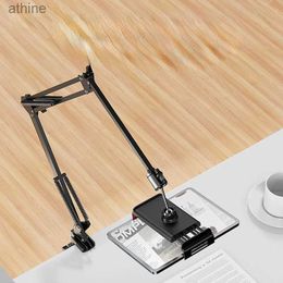 Tablet PC Stands D37 Metal Desktop Stand Long Arm Bed Lazy Bracket Support IPad Smartphone Holder Microphone Boom 4-11'' YQ240125