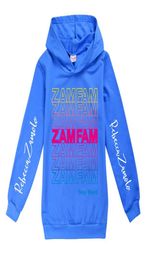 Zamfam Rebecca Zamolo Sweatshirts Kids Clothes Girls 8 To 12 Halloween Clothes Girls Boys Long Sleeve Tops Teenage Hooded Shirt C14138624