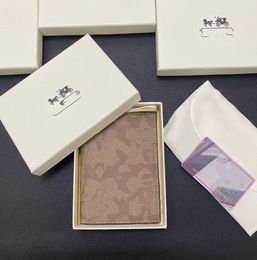 All-match New Designer Passport Case Korean Fashion Leather Passport Jacket Factory Direct Sales