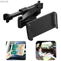 Tablet PC Stands Flexible 360 Degree Rotating for iPad Car Pillow Mobile Phone Holder Tablet Stand Back Seat Headrest Mount Bracket 4-11 Inch YQ240125