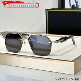 Sunglasses Vintage Pilot Men Fashion Handmade GLASSES Top Design Brand Personality Outdoor Driving Well-loved Luxury Sun