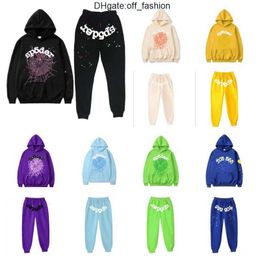 mens Hoodies Sweatshirts 2024 New Sky Blue Sp5der Hoodie Men Women Hip Hop Young Thug Spider World Wide 555555 Print Pullover Hooded UGCO