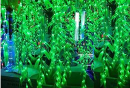 100 LEDS 3506M Artificial Salix Leaf Vine Wedding Curtain Light for Home Garden Luminaries LED Decoration Christmas Lights AC 11897622