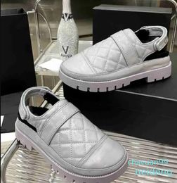 Designer -Plush Sandals women casual shoes single slippers sneakers leather running shoes boots Snow boots 2024