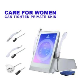 2024 7D Hifu Machine Ultrasound Therapy Machine Skin Tightening Anti Wrinkle Face Neck Lift Body Slimming Salon Beauty Equipment 7 Cartridges Double Handles