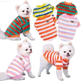 Dog Apparel Rainbow Dog Clothes Warm Pet Vest Shirt Fleece Pet Dog Clothes for Dogs Clothing Pets Dogs Cat Tshirt Outfit Apparel Coats